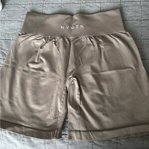 NVGTN Women's Beige Bike Shorts